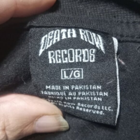 Death Row Records Blood Chair T-Shirt - Picture 3 of 3